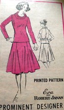 LOVELY VTG 1970s DRESS Sewing Pattern 12/34