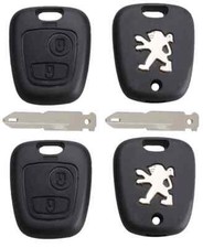 Rkfuk 2 X Replacement 2 Button Remote Car Key Fob Case Ne73 For Peugeot 106 206 Rkfuk 2 X Replacement 2 Button Remote Car Key Fob Case Ne73 For Peugeot 106 206
