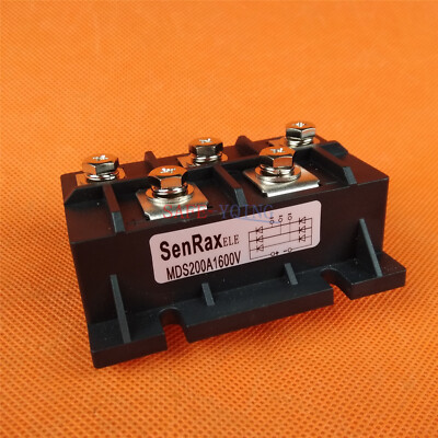 1PCS MDS200A 3-Phase Diode Bridge Rectifier 200A Amp 1600V NEW