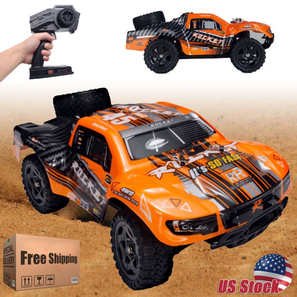 1/16 RC Car 2.4G 50km/h High Speed Racing Electric Car Truck RTR w/ Battery Toys