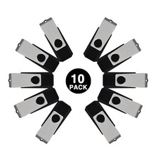 Wholesale 1/10pcs USB 2.0 32GB Metal Swivel Style Flash Drive USB Memory Storage