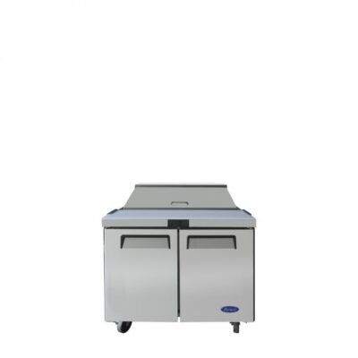 Atosa USA MSF3610GR 36'' 2 Door 10 Pan Top Sandwich Prep Table,  FREE LIFTGATE