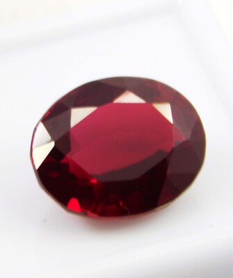 Certified 8.80 Ct Natural Pink Red Raspberry Rhodolite Garnet Oval Cut Gemstone
