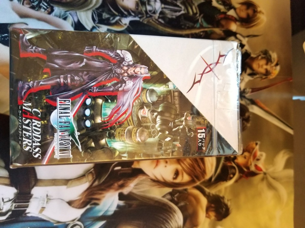 Final Fantasy 7 FF7 Carddass Masters Sealed Box (1997) | eBay