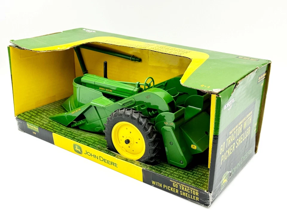 1/16 John Deere 60 Tractor With Corn Picker Sheller - Image 2 of 3