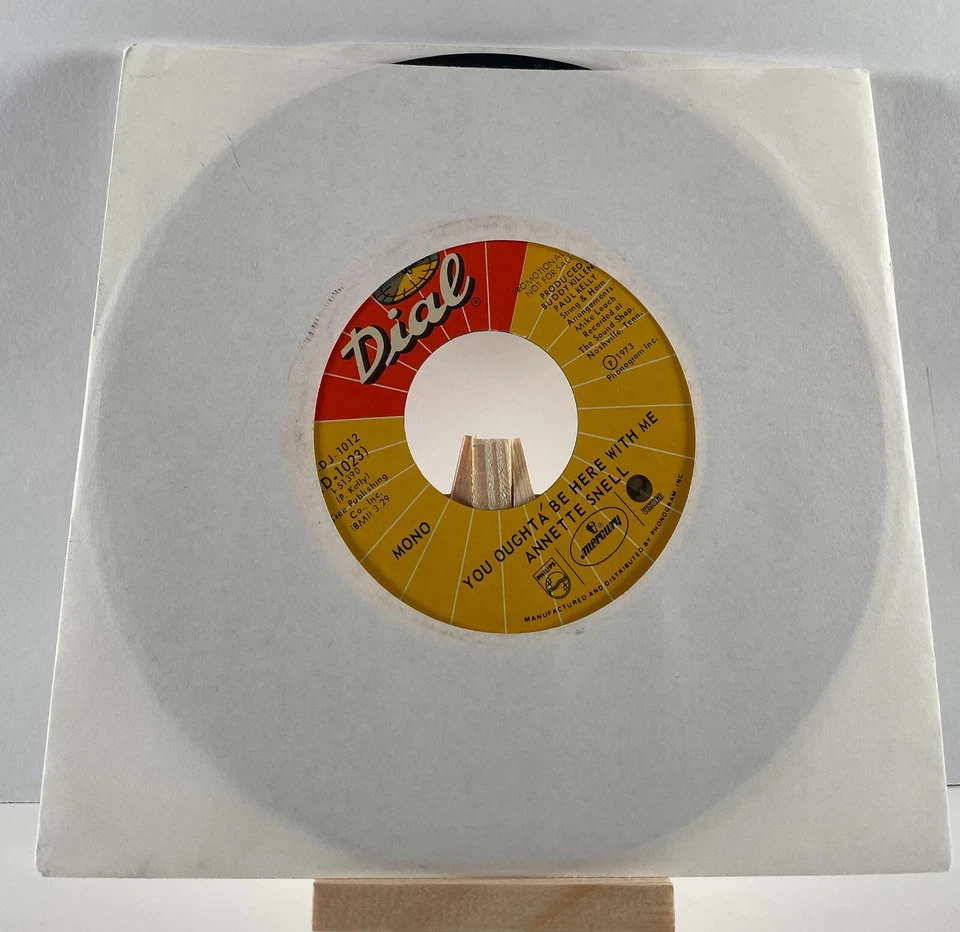 ANNETTE SNELL 45 RPM YOU OUGHTA BE HERE WITH ME MONO/STEREO PROMO - VG+ - Image 2 of 4