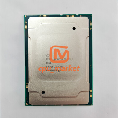 Intel Xeon Gold 5118 SR3GF 2.3GHz 12 Cores 105W LGA3647 CPU Processor