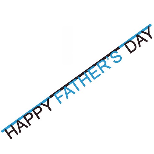 Happy Vater's Day 180 cm Brief Banner Dekoration - Vatertag Geschenk - Bild 1 von 2