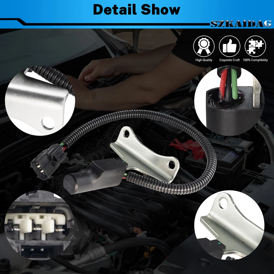 Crankshaft Position Sensor for 97-03 DODGE Ram 1500 2500 3500 Van JEEP 3.9L 5.2L - Image 4 of 4