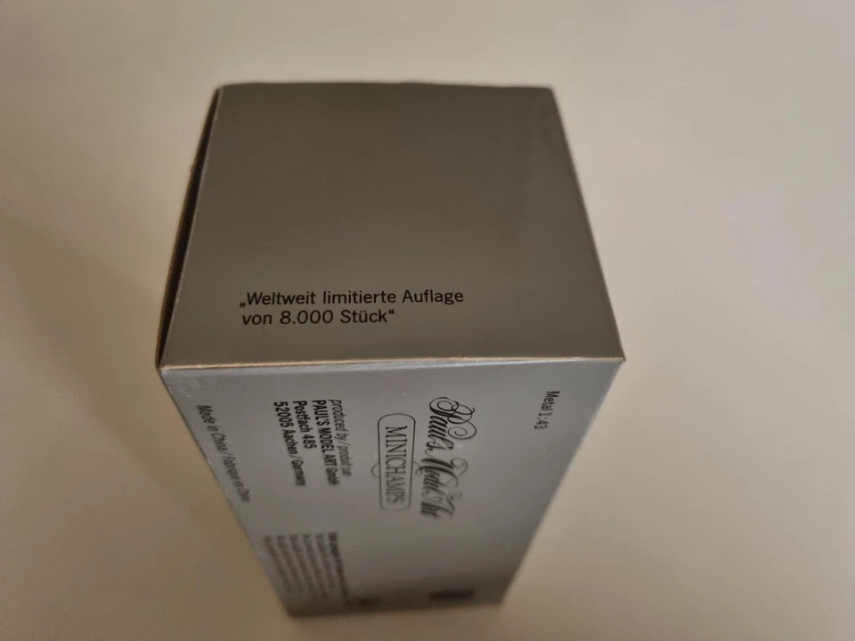 RARE Limited Edition Minichamps 1/43 Official Porsche 911 Carrera 3.2 Speedster - Immagine 3 di 4