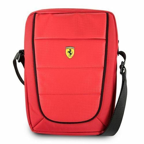 Borsello Tracolla Ferrari Porta Tablet Impermeabile Originale Rosso Con  Scudetto | eBay