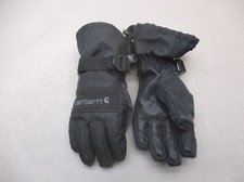 Carhartt Size XS Boys Black Elastic Wrist Waterproof Insulated Winter Gloves 9C