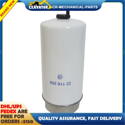 22116209 Fuel Filter Oil Filter OD=110mm Lenght=260mm Fits for Penta TAD734GE