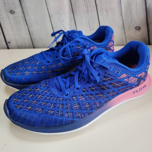 Under Armour Flow Velociti Wind 2 Running Shoes Blue/Pink - 11 - Picture 1 of 6