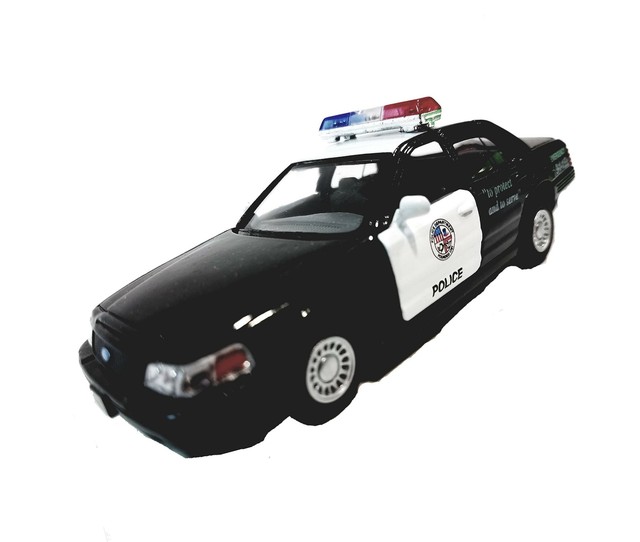 kinsmart police cars