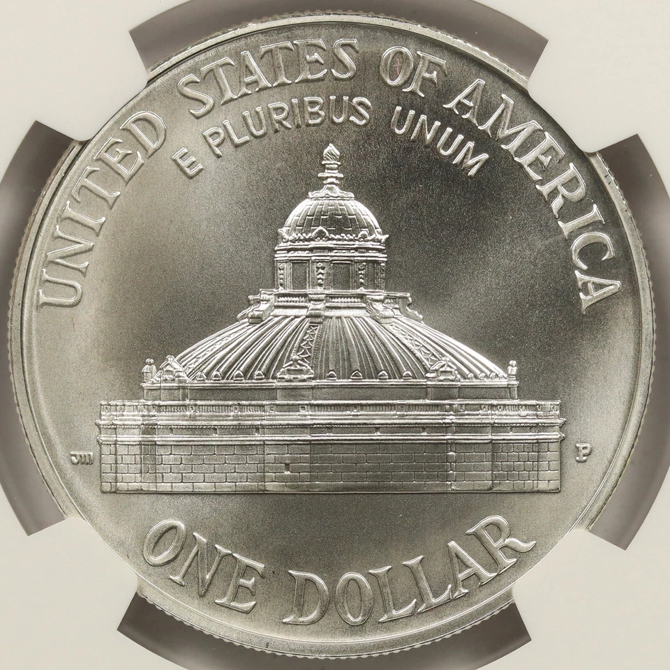 2000-P Library of Congress $1 Commemorative Dollar NGC MS70 - Image 4 of 4