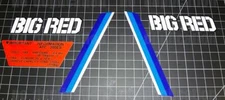1984 84' Big Red ATC 5pc Side three wheeler autocollant Sticker Decal 200e 200es