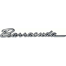 1970 Barracuda Fender Tail Panel Emblem 27865592898938 1968 Barracuda Fender