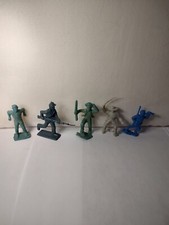 Vtg. MPC American Civil War Plastic Soldiers lot of 5 by Marx 