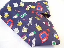 Kids View of Business Novelty Tie Men's Silk Necktie Save the Children