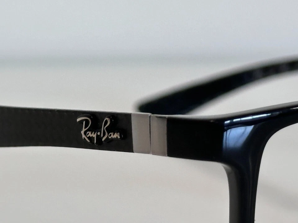 Marco óptico Ray Ban RB 8901 5610 fibra de carbono negro 55-17-145 Foto 4 de 4