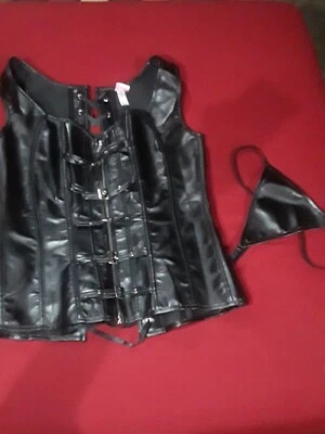 Shirley Of Hollywood NWT corset top and g XL - Image 1 of 3