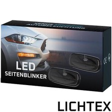 LED Blinker Umrüst-Satz Seitenblinker XGB000030L für Land Rover smoked dynamisch