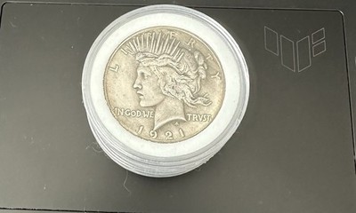 1921 $1 Peace Dollars - Comes In Protective Sleeve