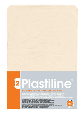 Plastiline Plastiline, Block 750g, Härtegrad 2 (weich) Farbauswahl