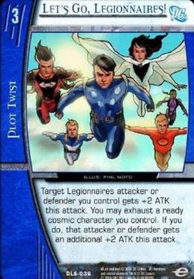 Let's Go, Legionnaires! - FOIL - Legion of Super-Heroes - FOIL - Vs System