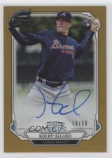 2019 Bowman Sterling Rookie Gold Refractor 18/50 Kolby Allard #BSRA-KA Auto 5w7