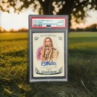 2023-24 Topps UEFA CC Allen & Ginter Famous Stars Kate Abdo Auto PSA 10