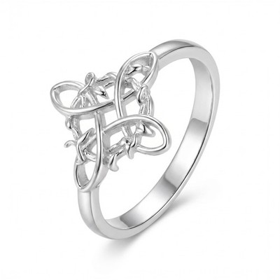 Witches Knot Ring Nudo De Bruja Jewelry Original Tetragrammaton Amuleto de Pr...