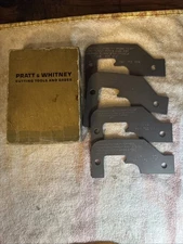 Pratt & Whitney Cutting Tools and Gages AAR 721 722 709 710 Gages