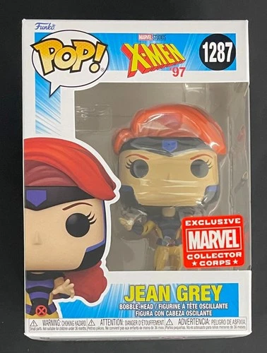 NIB Funko Pop! Jean Grey X-Men '97 #1287 Marvel Collector Corps Exclusive