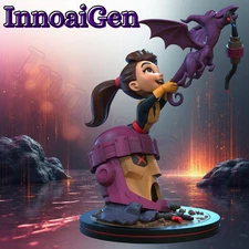 Quantum Mechanix QMx X-Men 5" Kitty Pryde & Lockheed Q-Fig Elite New Toy statue