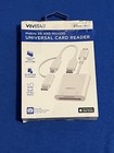 Vivitar Mobile SD and MicroSD Universal Card Reader White MOV4016 V1 Open Box