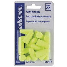 Comfortable Uncorded Foam Ear Plugs NRR 32dB - 10 Pairs for Hearing Protection