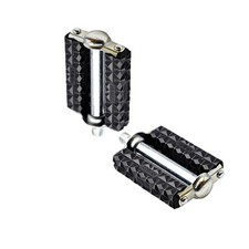 Adattatore pedale Cyclo. 103/ mbk 51/ solex union - 265h - non francese - nero - (pr)