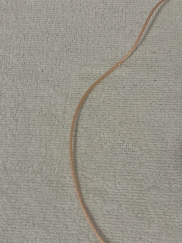 Auténtico Brazalete Cartier Melocotón Seda Cordón Cuerda Repuesto Love Trinity 63cm Foto 3 de 4