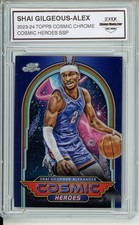 2023-24 TOPPS COSMIC CHROME #CH-6 SHAI GILGEOUS-ALEXANDER COSMIC HEROES SSP