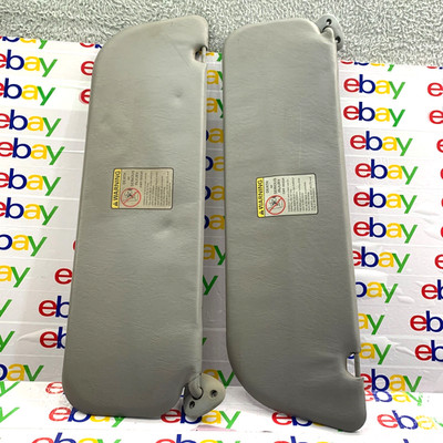 1992 - 2007 Ford Ecoline Sun Visors Set Pair Driver Passenger 01 02 03 04 05 06