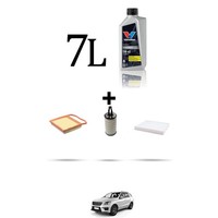 Hoffcar Wartungskit 3 Filter Und 7L ÖL FüR Mercedes Klasse M (W166) 400 245KW