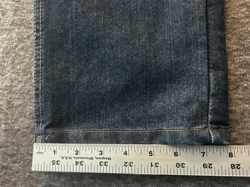 Levi’s 514 Straight Regular Fit Through Thigh Boys 18 Denim Jeans 29”x 31” NWT - Picture 8 of 14