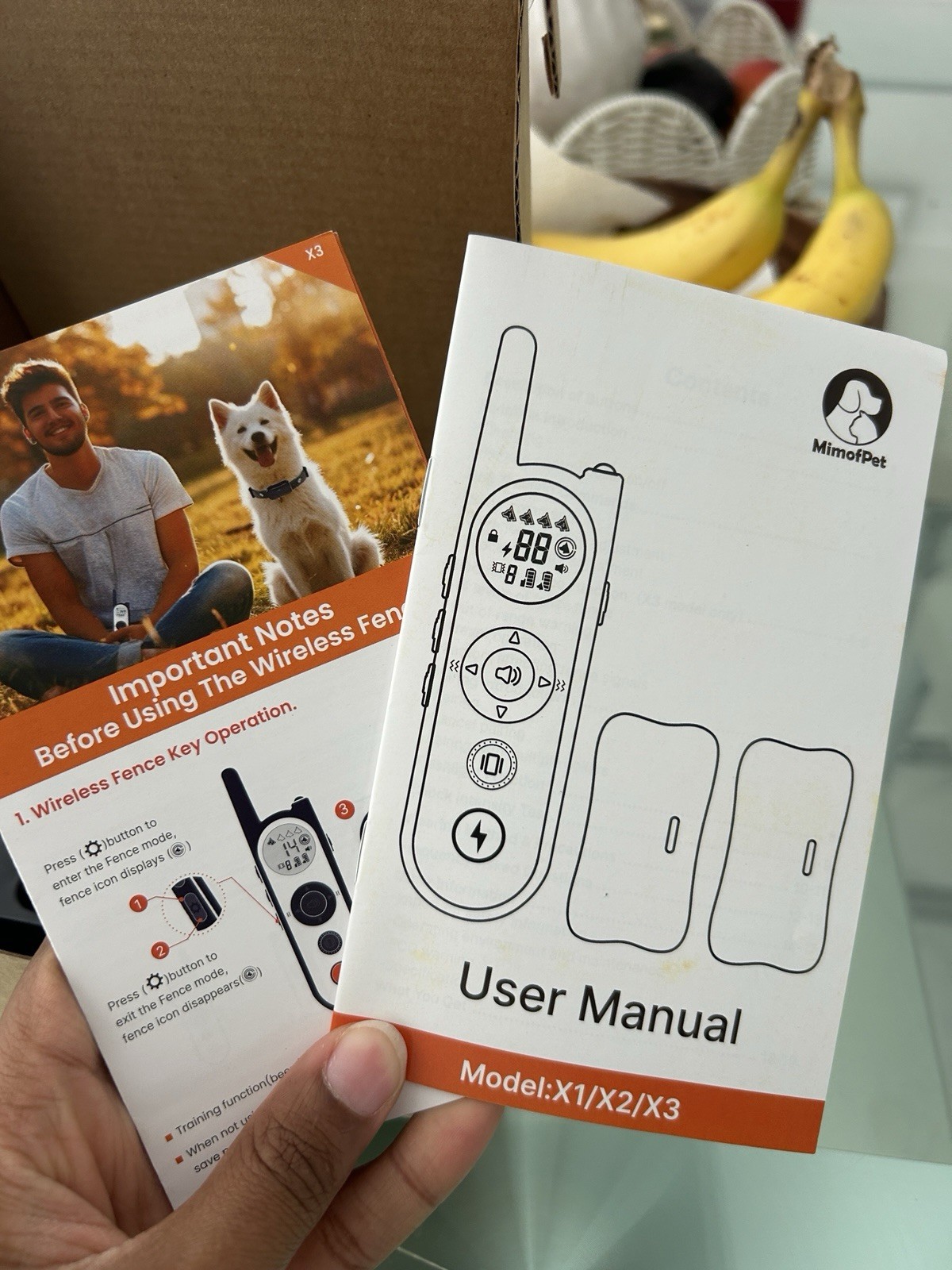 Wireless Dock, Fence Dog Training Collar