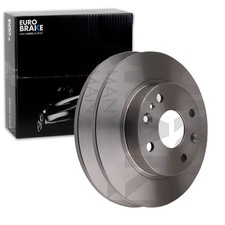 2X EUROBRAKE BREMSSCHEIBEN 231mm VOLL HINTEN PASSEND FÜR MAZDA 323 MX-5 |