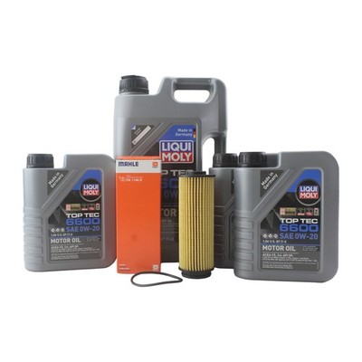 8L Liqui Moly Top Tec 6600 0W20 Mahle Engine Oil Change Kit for G22 M440i G01 X3