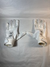 Under Armour Spotlight Ultra Football Gloves White Adult Small MSRP 45.00