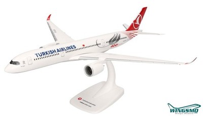 Herpa Wings Turkish Airlines Airbus A350-900 400th TC-LGH Tek Yürek 614689