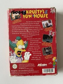Krusty's Fun House Boxed NES AC PAL